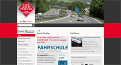 Desktop Screenshot of fahrlehrerverband-bw.de