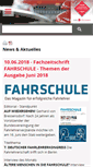 Mobile Screenshot of fahrlehrerverband-bw.de